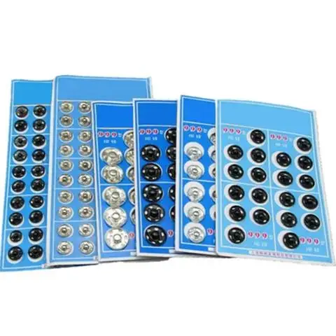 Metal Snap Buttons Black Silver Fasteners Press Button 8/10/12/14/16mm Iron Stud Plating Round Button Garment Sewing Accessorie
Metal Snap Buttons Black Silver Fasteners Press Button 8/10/12/14/16mm Iron Stud Plating Round Button Garment Sewing Accessorie