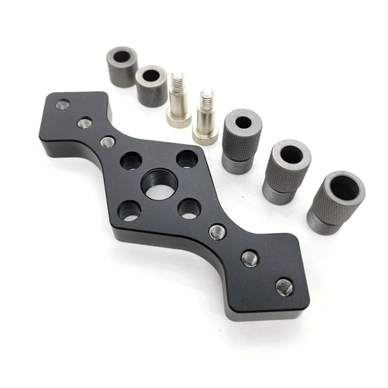 1Set Diamond Straight Hole Locator Set Straight Hole Punching Locator Black&Silver 
1Set Diamond Straight Hole Locator Set Straight Hole Punching Locator Black&Silver