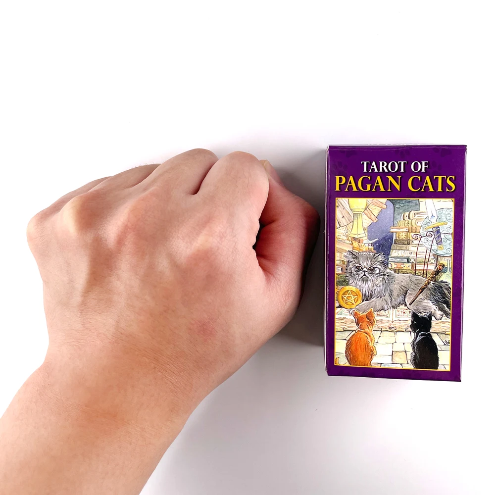 Mini Card Collection Pagan Cats Tarot Cards Kawaii Portable Table Game Playing Card Divination Fate Board Games Oracle Cards
Mini Card Collection Pagan Cats Tarot Cards Kawaii Portable Table Game Playing Card Divination Fate Board Games Oracle Cards