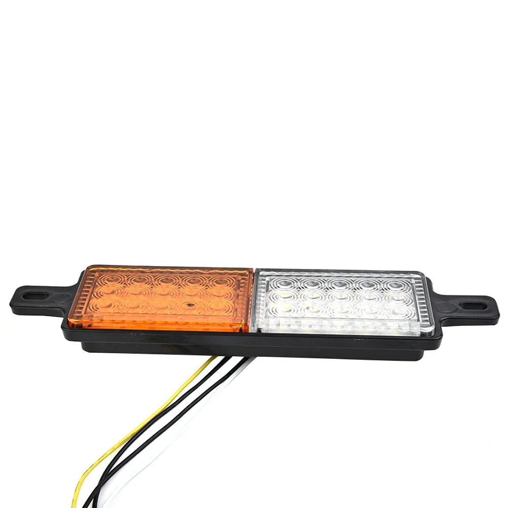 30 LED Indicator Light Front Indicator Lamp Lights Marker Park Universal White Amber 1.8W 167mm*57mm*22mm Bullbar Side
30 LED Indicator Light Front Indicator Lamp Lights Marker Park Universal White Amber 1.8W 167mm*57mm*22mm Bullbar Side