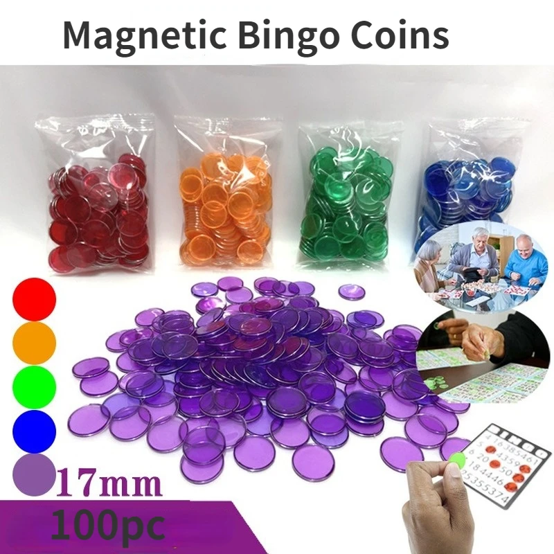 100Pcs New Foreign Trade 17mm Magnetic Plastic Transparent Color Chip Iron Ring Game Currency Magnetic Bingo Game Accessories
100Pcs New Foreign Trade 17mm Magnetic Plastic Transparent Color Chip Iron Ring Game Currency Magnetic Bingo Game Accessories