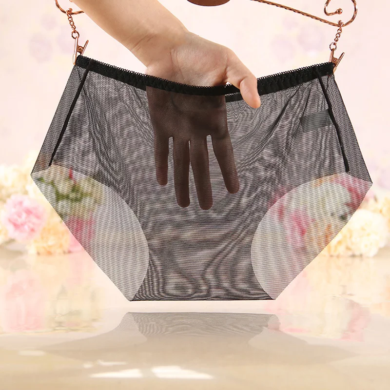Women's Sexy Transparent Sheer Briefs Mesh Ultra-Thin Middle Waist Underpants Solid Color Soft Comfortable Sleepwear Lingerie
Women's Sexy Transparent Sheer Briefs Mesh Ultra-Thin Middle Waist Underpants Solid Color Soft Comfortable Sleepwear Lingerie