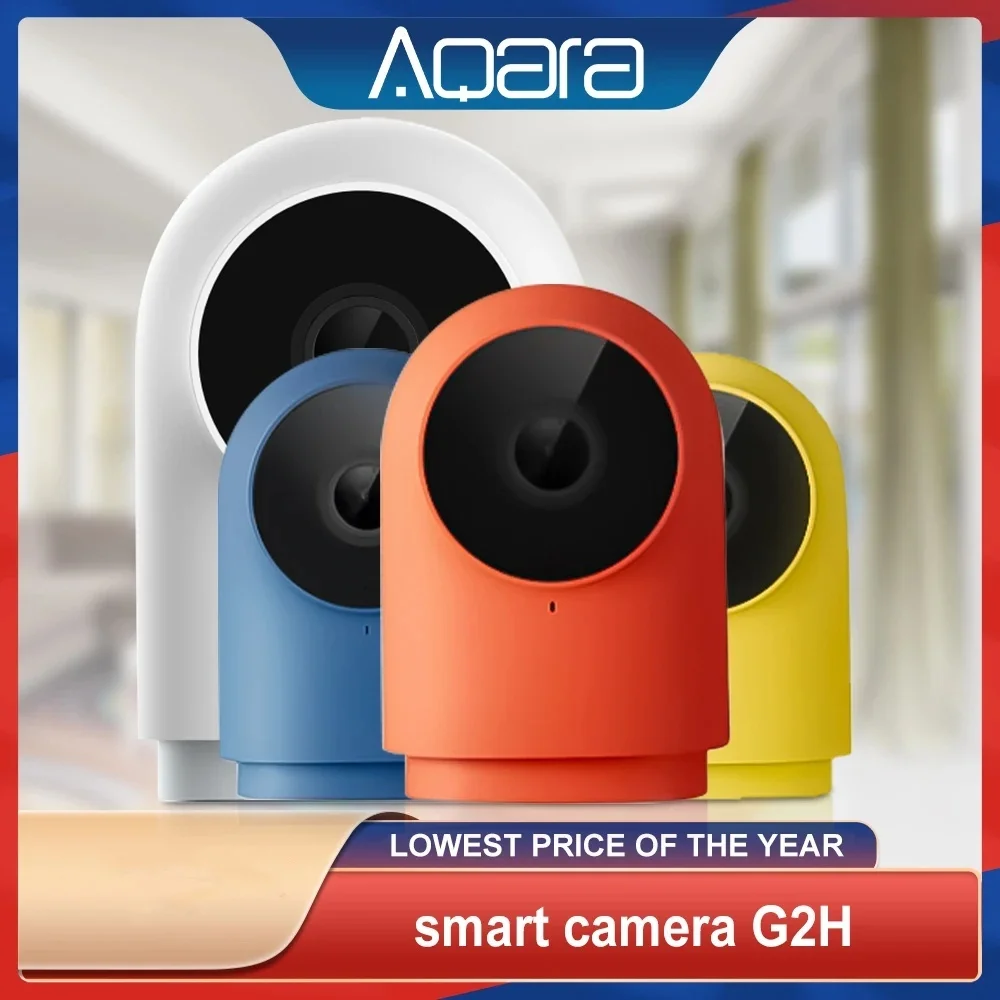 

Aqara G2H Wifi Ip Camera Zigbee 1080P HD Night Vision Mobile Monitoring Homekit Camera For Apple Xiaomi Mijia Homekit App