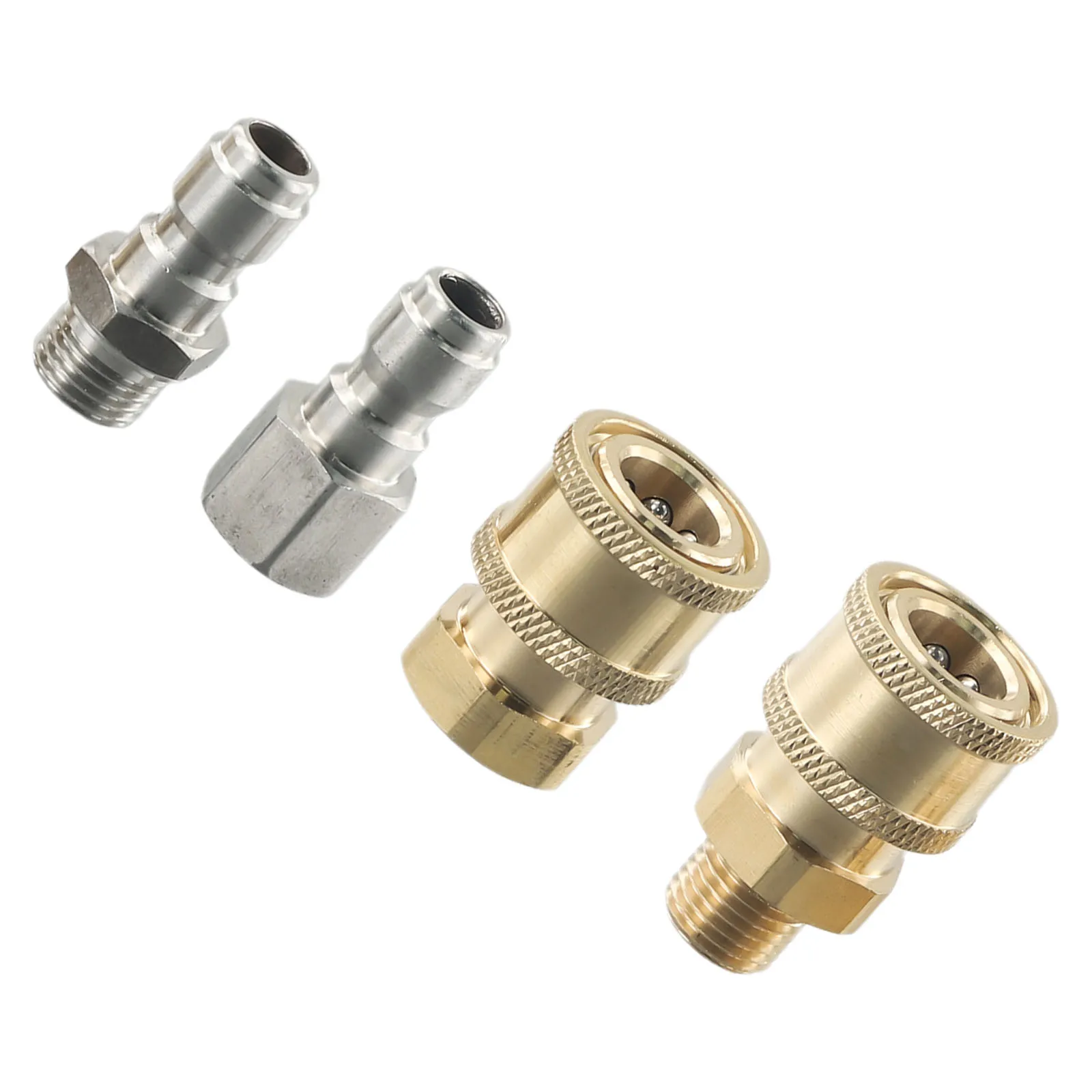 Garden Joints Quick Connector 1/4\\\" Male Fitting 4pcs Copper Gold High Pressure Washer Replacement Accessories
Garden Joints Quick Connector 1/4\\\" Male Fitting 4pcs Copper Gold High Pressure Washer Replacement Accessories