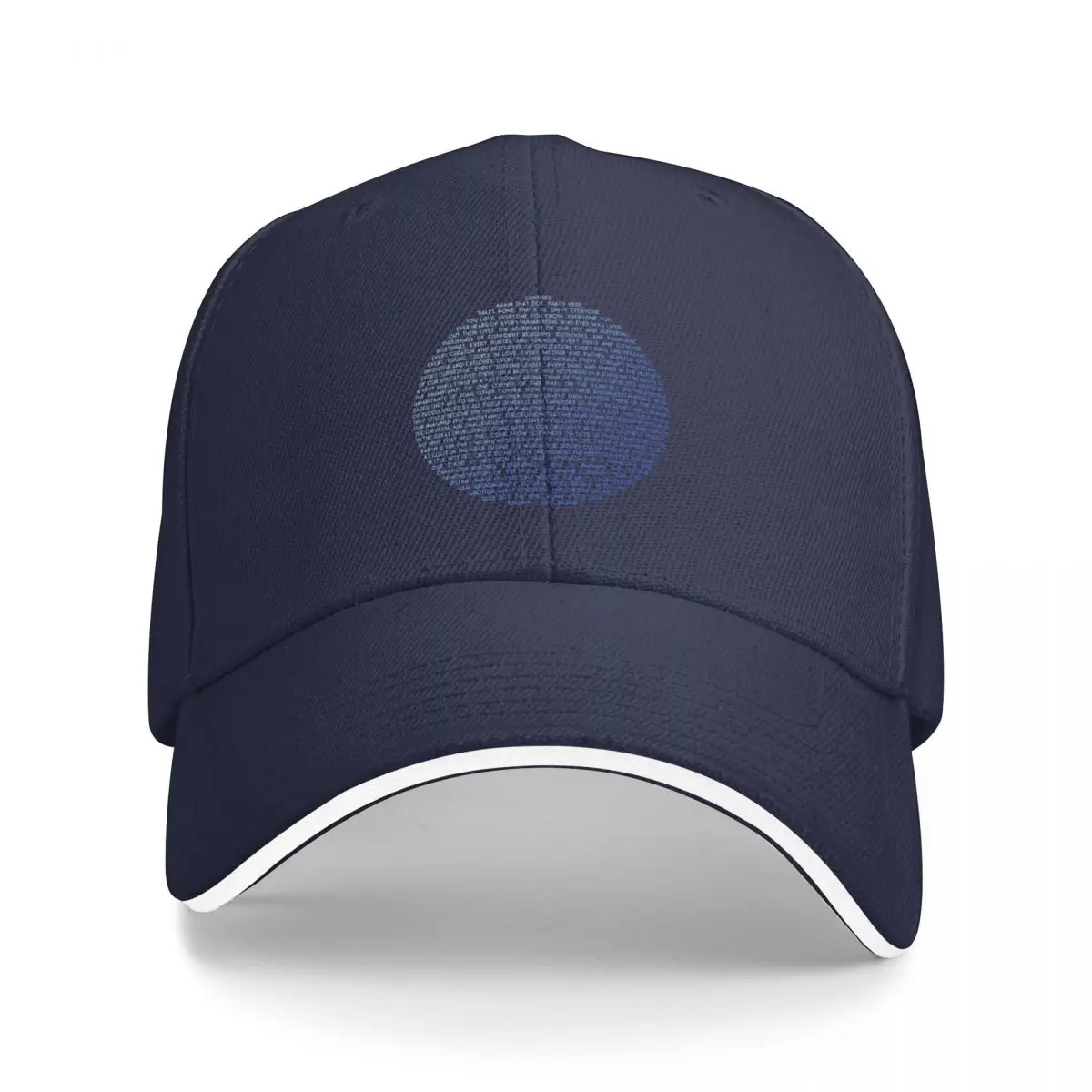 

Pale Blue Dot - Carl Sagan | Original Design Baseball Cap Ball Cap Beach Bag Women Caps Men'S