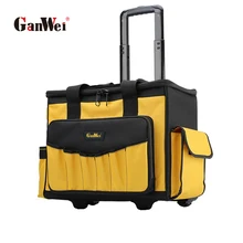 Upgrade Pull Rod Tool Bag Polyester Oxford Large Capacity Storage Big Pocket 35 Pockets Bag Box Electrician Woodworking
Upgrade Pull Rod Tool Bag Polyester Oxford Large Capacity Storage Big Pocket 35 Pockets Bag Box Electrician Woodworking