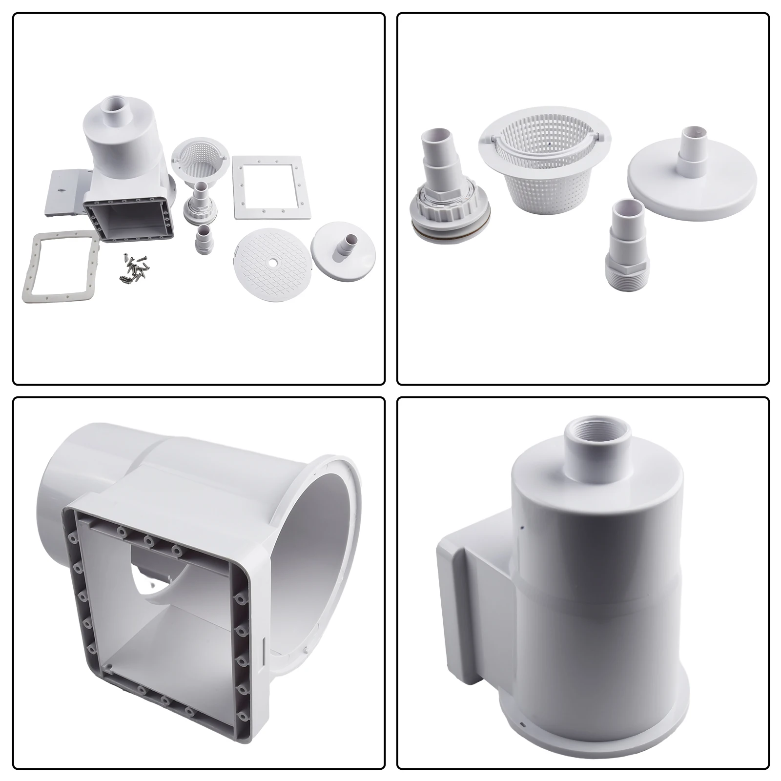 Ground Pool Skimmer Set For Hayward SP1091LX For Dyna-Skim Above-Ground Pool Skimmer Body Large Debris Collection Basket Acces
Ground Pool Skimmer Set For Hayward SP1091LX For Dyna-Skim Above-Ground Pool Skimmer Body Large Debris Collection Basket Acces