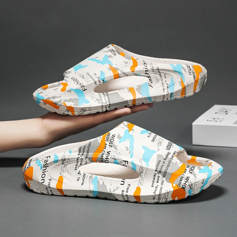 Шлепанцы для мужчин и женщин, мягкие сандалии на толстой подошве, сланцы, Эва, летняя спортивная обувь, унисекс, пляжная обувь
Шлепанцы для мужчин и женщин, мягкие сандалии на толстой подошве, сланцы, Эва, летняя спортивная обувь, унисекс, пляжная обувь