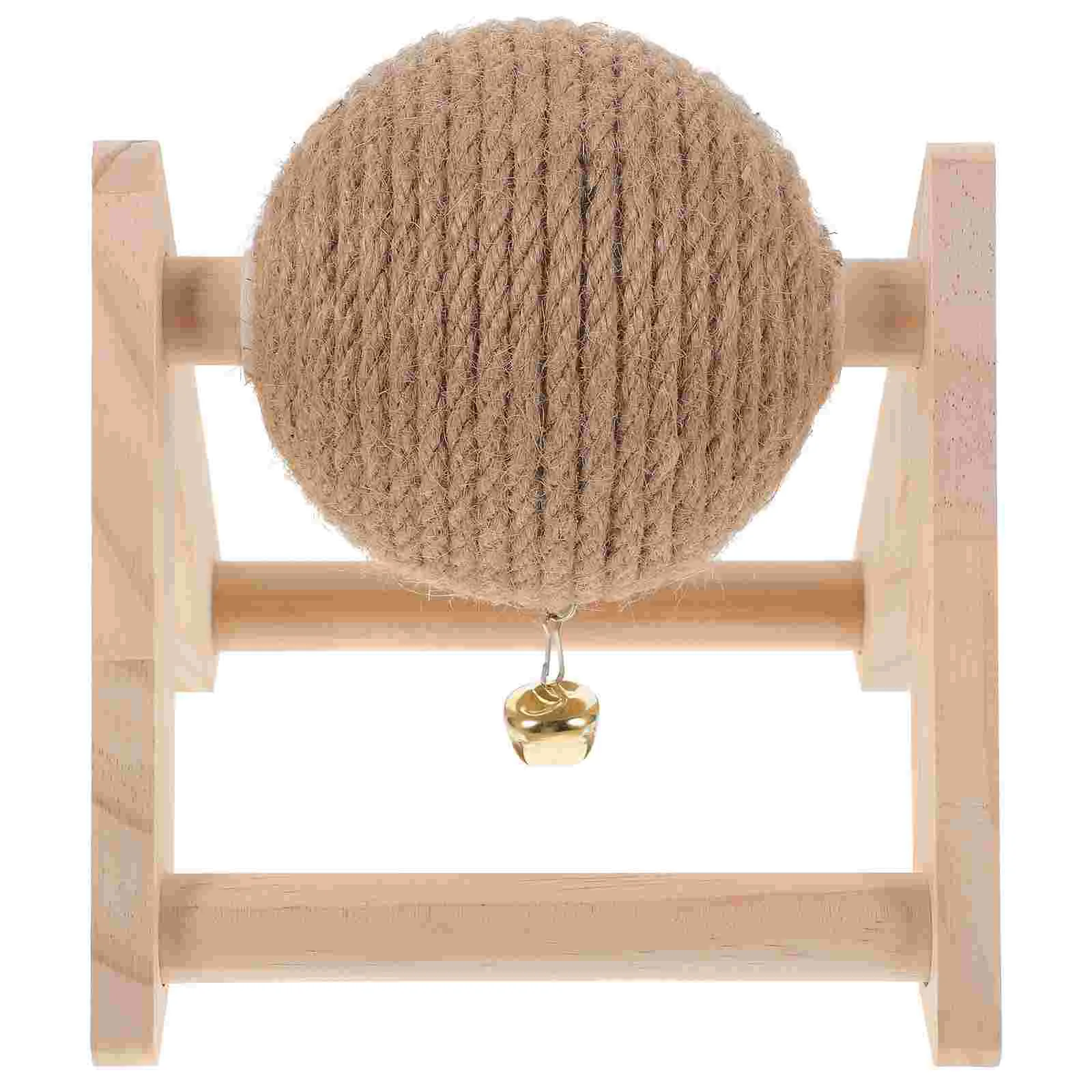 

Cat Scratching Ball Cat Grinding Claw Toy Kitten Sisal Rope Ball Chewing Grinding Paws Toys Cats Scratcher Board Pet Supplies