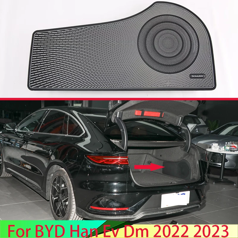 For BYD Han Ev Dm 2022 2023 Car Accessories Stainless Steel The Trunk Woofer Hood Is Decorated With Sequins
For BYD Han Ev Dm 2022 2023 Car Accessories Stainless Steel The Trunk Woofer Hood Is Decorated With Sequins