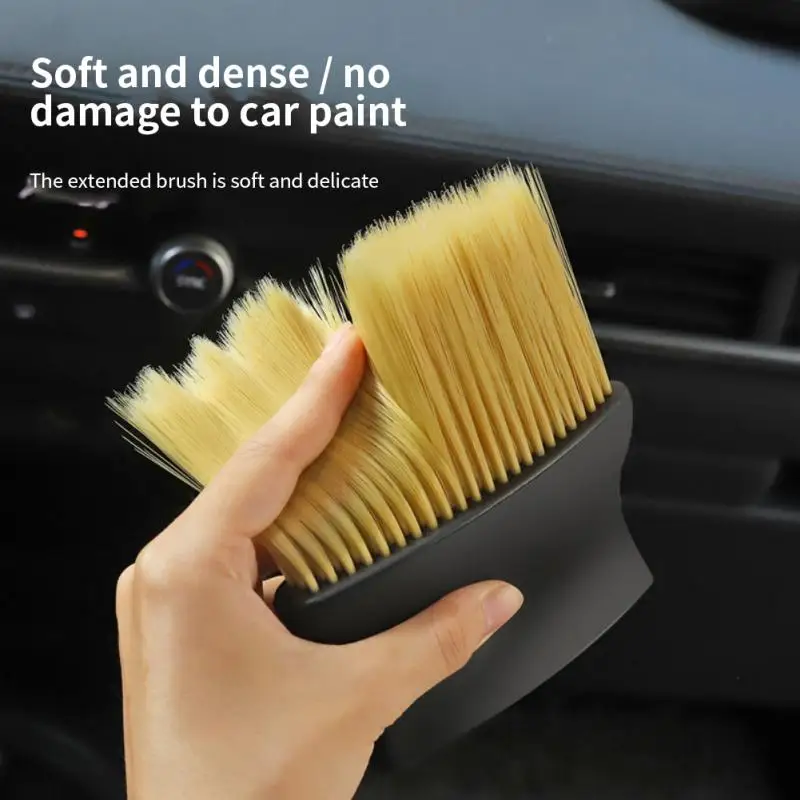 Car Interior Cleaning Tool Air Conditioner Air Outlet Cleaning Brush Car Soft Brush Car Crevice Dust Removal Artifact Brush
Car Interior Cleaning Tool Air Conditioner Air Outlet Cleaning Brush Car Soft Brush Car Crevice Dust Removal Artifact Brush