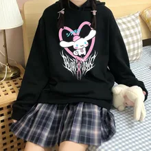 New Sanrio Anime Cinnamoroll Couple Hoodie Gothic Kulomi Jk Uniform Coat Student Couple Jacket Girls Birthday Gift
New Sanrio Anime Cinnamoroll Couple Hoodie Gothic Kulomi Jk Uniform Coat Student Couple Jacket Girls Birthday Gift
