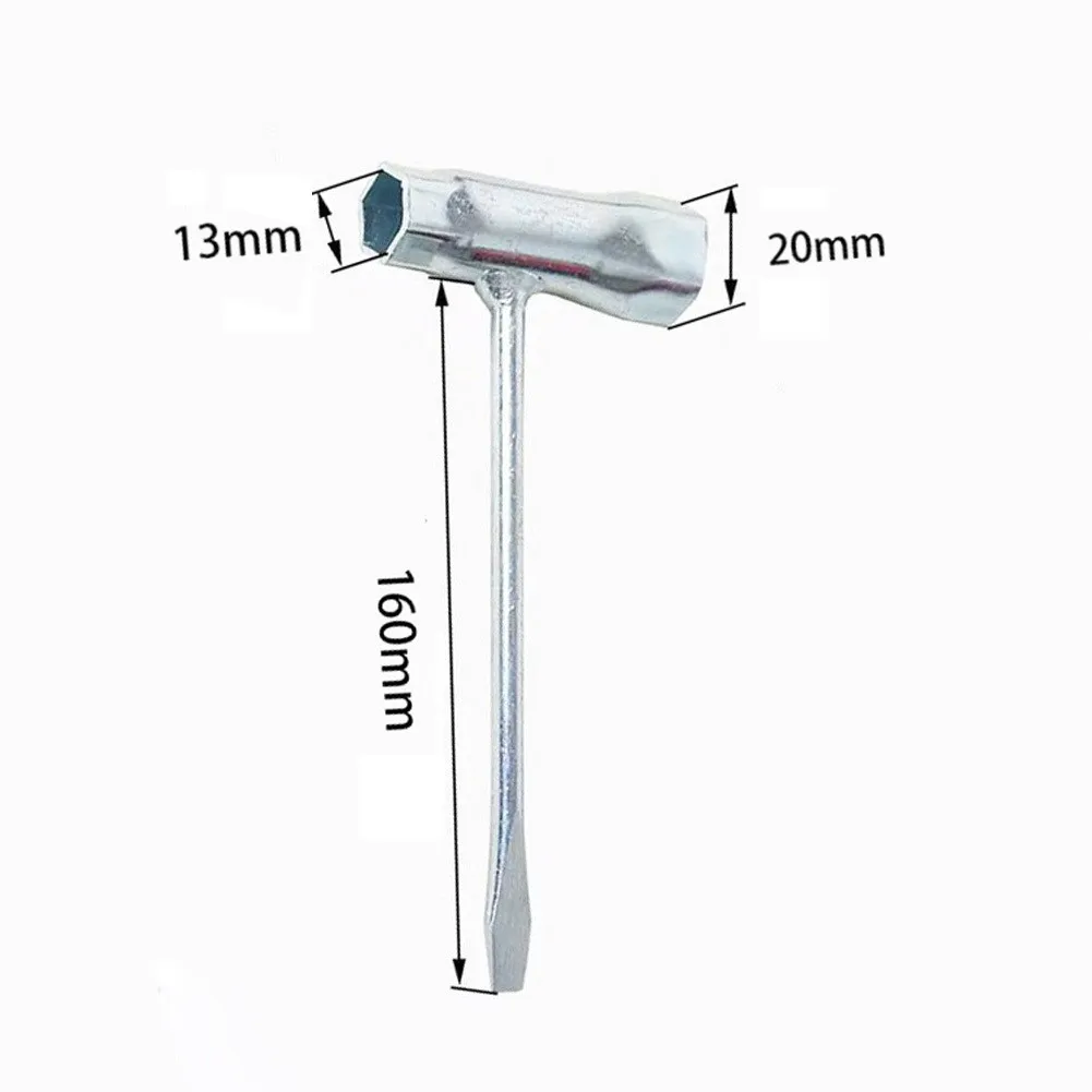 1Pc Spark Plug Socket Wrench 13 20mm Stainless Steel Spanner For Gasoline Chainsaw Guide Plate Screws Repairing Hand Manual Tool
1Pc Spark Plug Socket Wrench 13 20mm Stainless Steel Spanner For Gasoline Chainsaw Guide Plate Screws Repairing Hand Manual Tool