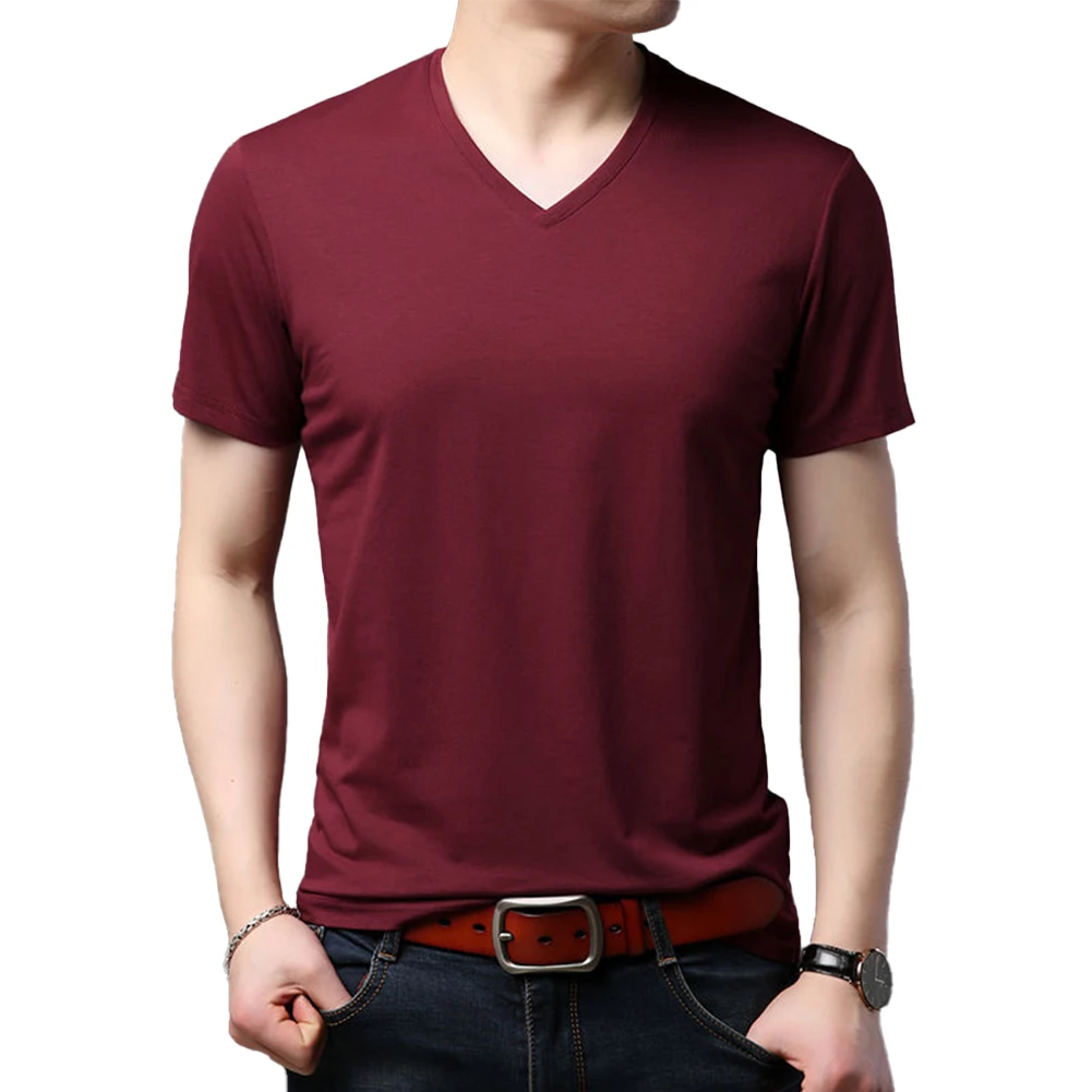 Man Shirt Top Daily Muscle Undershirt Short Sleeve Tops Sports Activewear V-Neck T-shirt Workout Tee Brand New
Man Shirt Top Daily Muscle Undershirt Short Sleeve Tops Sports Activewear V-Neck T-shirt Workout Tee Brand New