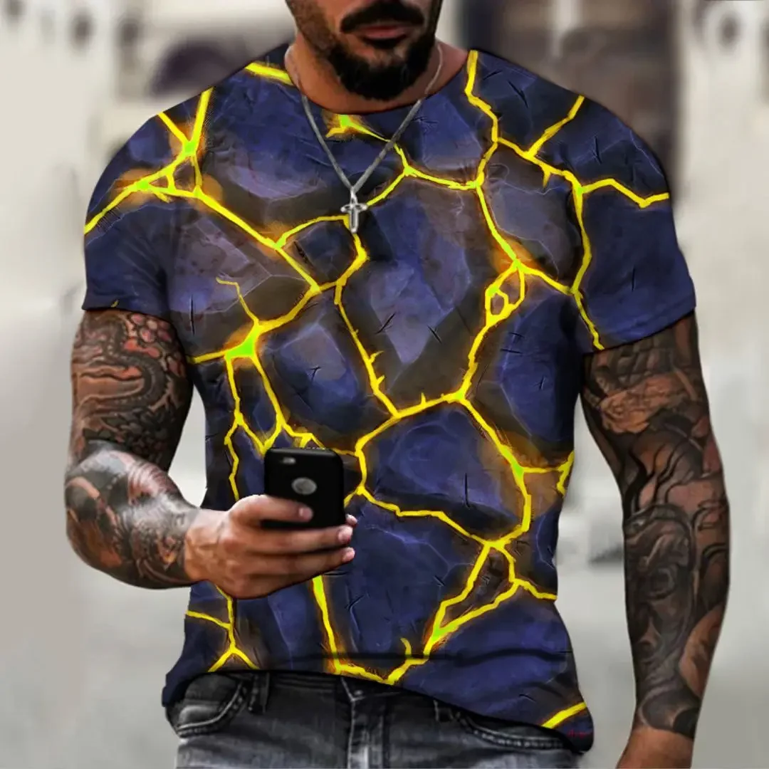 2024 Summer New Men's 3D Printed Hip Hop Trend T-shirt Fashion Casual Sports Short Sleeve Loose Comfortable Men's Clothing
2024 Summer New Men's 3D Printed Hip Hop Trend T-shirt Fashion Casual Sports Short Sleeve Loose Comfortable Men's Clothing