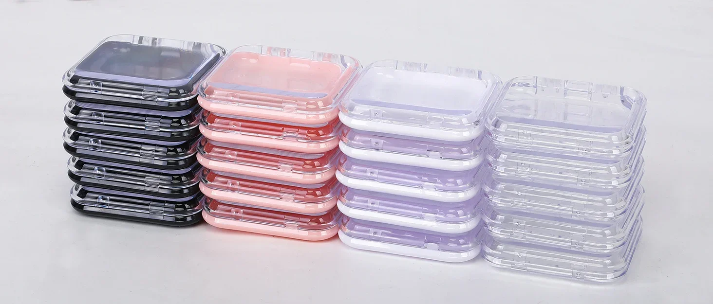 Storage Box Cosmetic Storage Box Transparent Stripe Rectangular Cover Dust Proof Handmade Nail Sealed Table Top Packaging Box 16 S06782ebf96954a4a8f2ad6ba7a170edfU