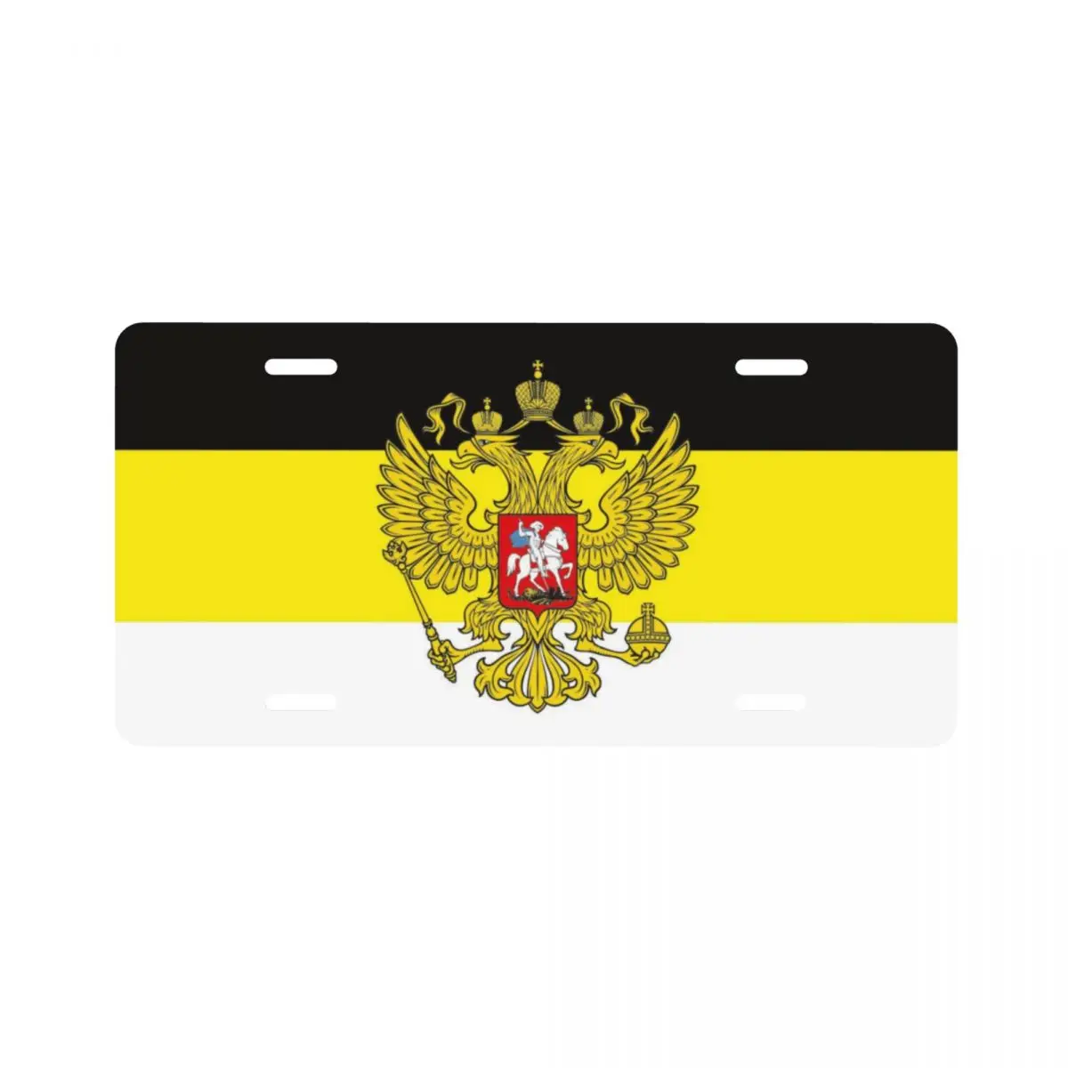 

license plate decoration 15cmX30cm Russian Flag Logo