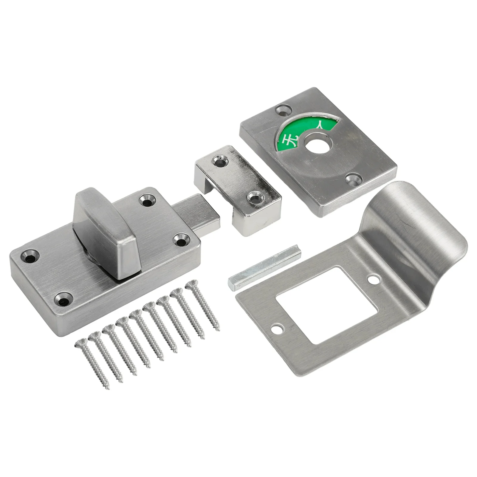 1 Set Aluminum Alloy Indicator Door Lock For Airports Hospitals Offices Restaurants Shopping Malls Offices Public Toilets Parts
1 Set Aluminum Alloy Indicator Door Lock For Airports Hospitals Offices Restaurants Shopping Malls Offices Public Toilets Parts