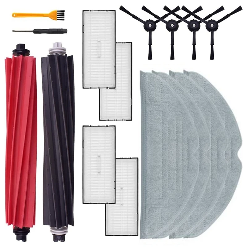 For Xiaomi Roborock S8 / S8 + / S8 Pro Ultra Main Side Brush HEPA Filter Mop Cloth Vacuum Cleaner Replacement Parts
For Xiaomi Roborock S8 / S8 + / S8 Pro Ultra Main Side Brush HEPA Filter Mop Cloth Vacuum Cleaner Replacement Parts