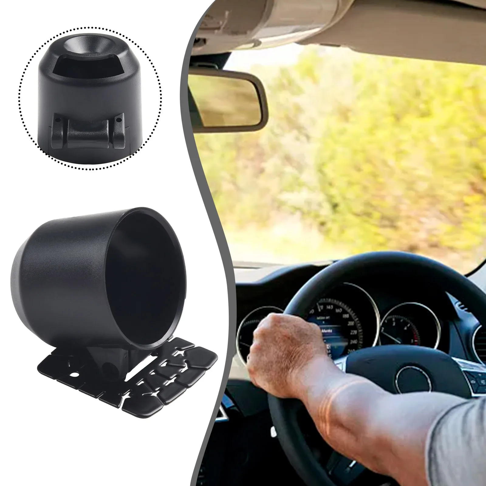 Holder Car Single Gauge 2inch 52mm Black Bracket Dashboard Cup Mount Bracket Plastic With Stickers Interior Trim
Holder Car Single Gauge 2inch 52mm Black Bracket Dashboard Cup Mount Bracket Plastic With Stickers Interior Trim