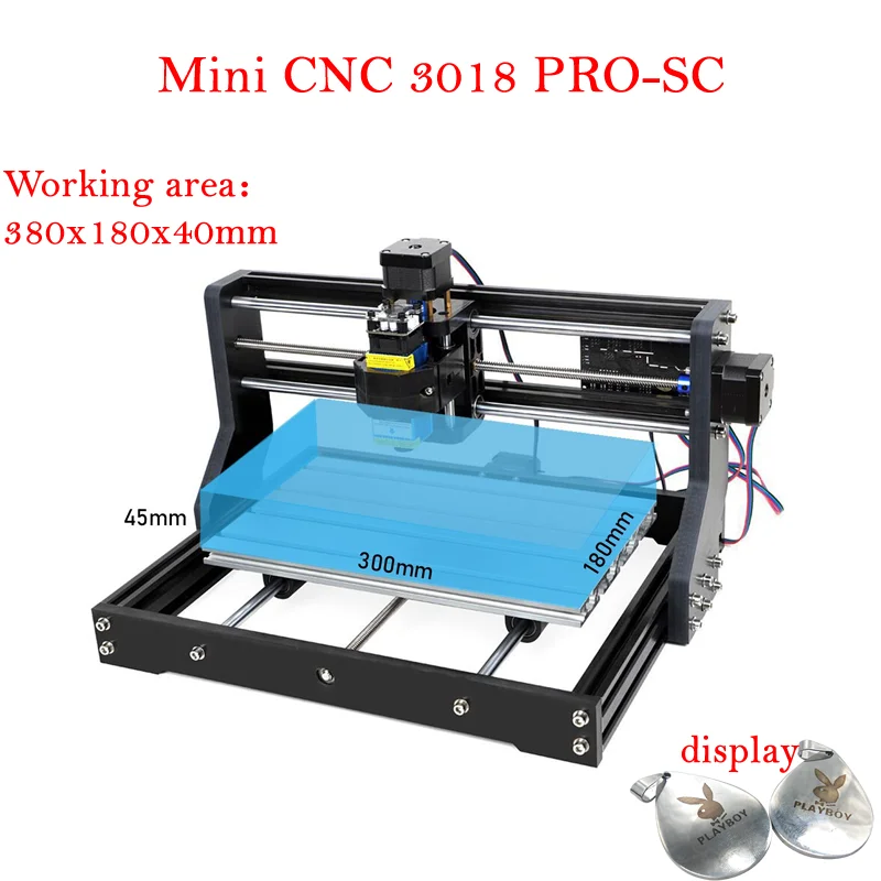 

3018 PRO-SC Disassembled Mini CNC Desktop Engraving Machine Pcb Wood Carving Machine DIY Mini CNC Router With GRBL