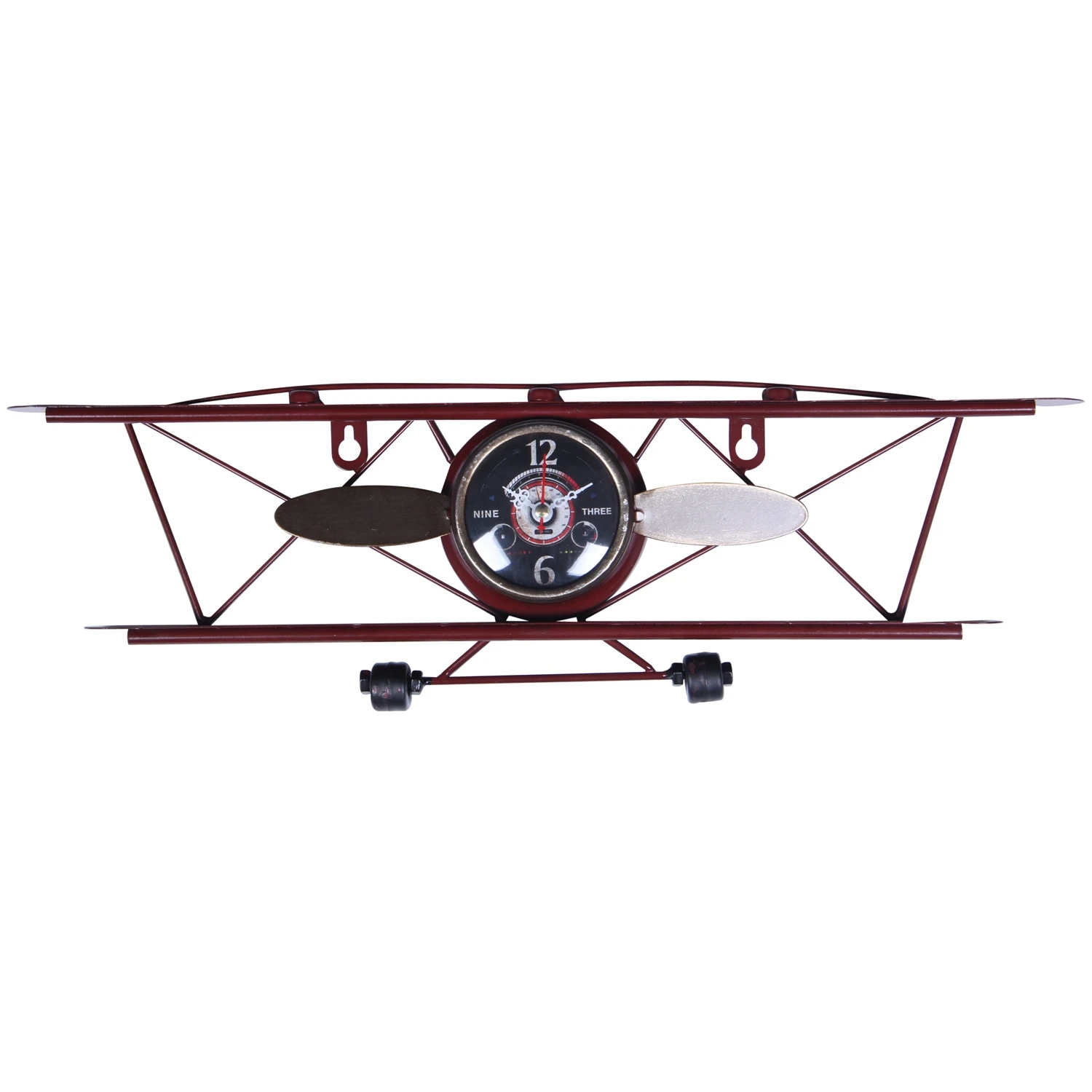 Creative Retro Aircraft Clock, Living Room, Dining Wall, Wall Decoration, Wall Hanging, Iron Ornamental Clock
Creative Retro Aircraft Clock, Living Room, Dining Wall, Wall Decoration, Wall Hanging, Iron Ornamental Clock