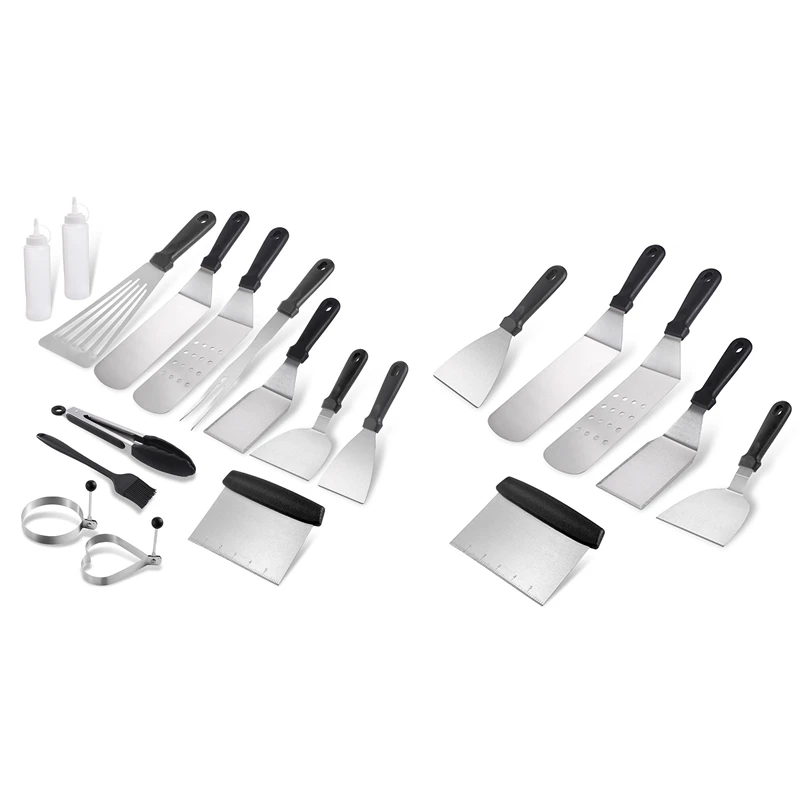 

Griddle Accessories Kit 16Pcs Griddle Grill Tools Set For Blackstone And Camp Chef Stainless Steel BBQ Supplies Parts