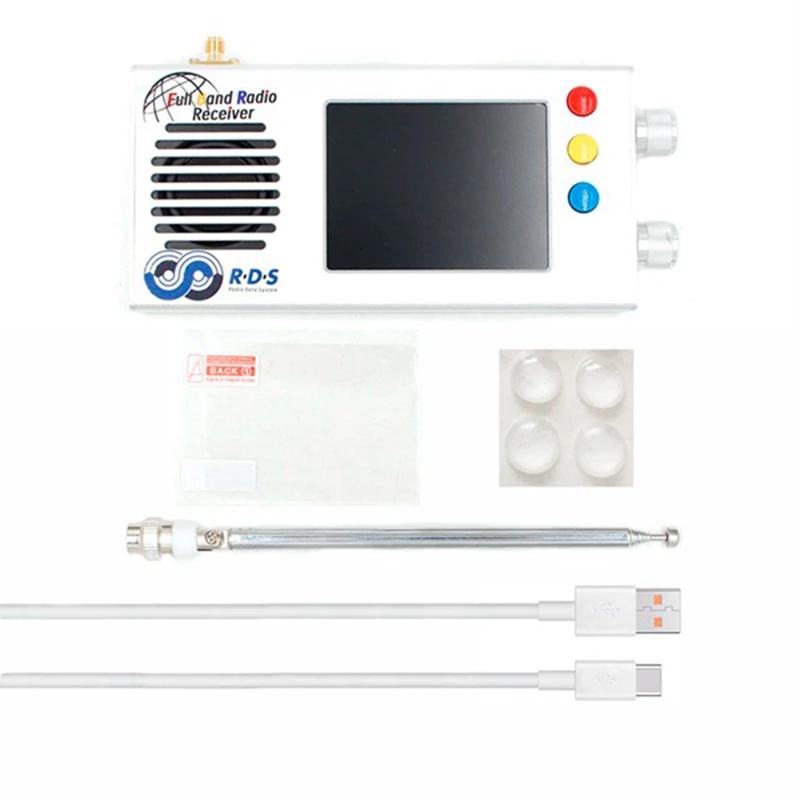 TEF6686 Full Band FM/MW/Shortwave HF/LW Radio Receiver 3.2 Inch LCD Screen V1.18 Firmware Radio Receiver
TEF6686 Full Band FM/MW/Shortwave HF/LW Radio Receiver 3.2 Inch LCD Screen V1.18 Firmware Radio Receiver
