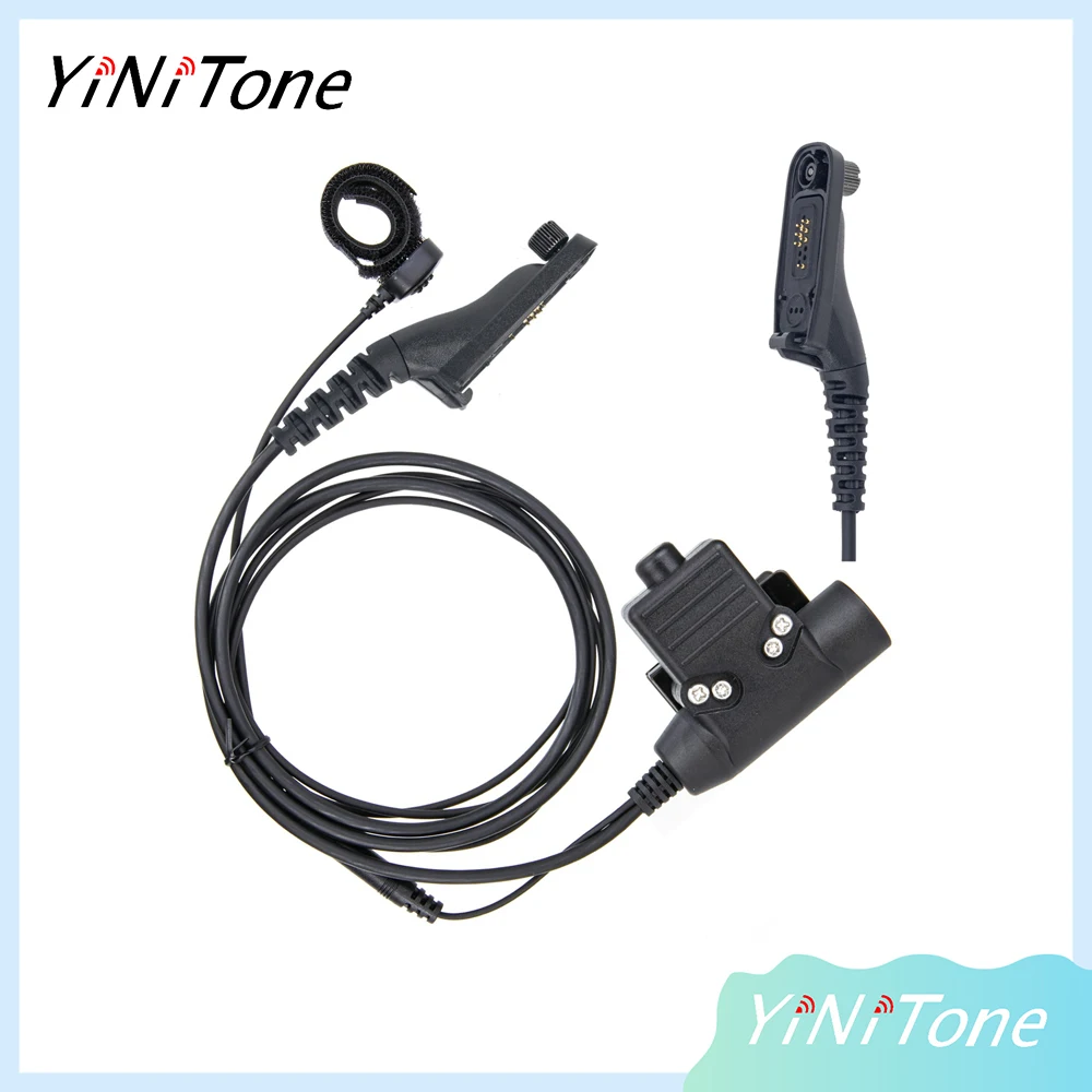 

Finger Microphone U94 PTT High Strength Adapter For walkie talkie XIR P8268 P8668 DP4400 DP4800 radio