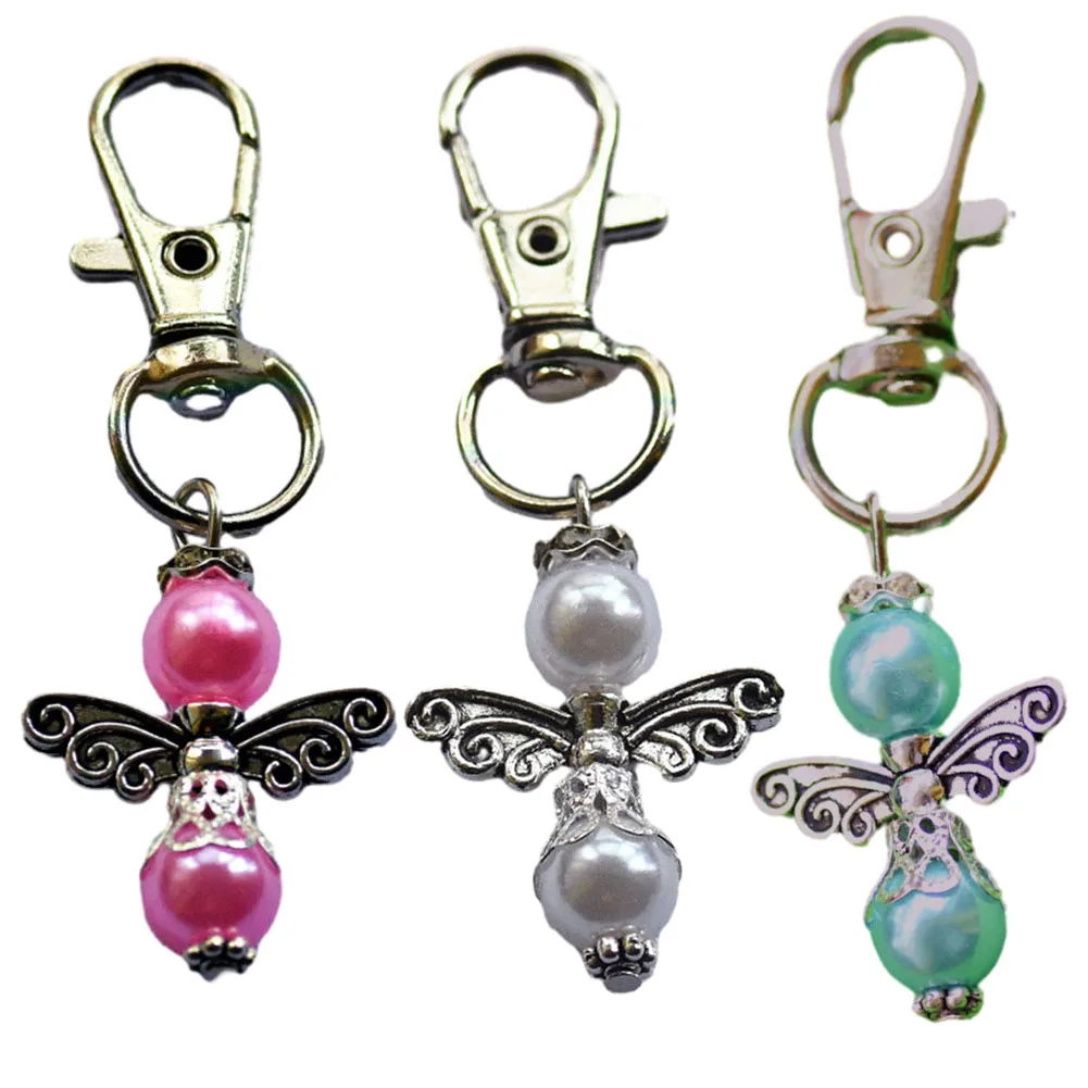 5pcs Angel Wing Key Chain Pendants Necklace Bracelet Handmade Crafts Decoration DIY Accessories Silver/pink/light Blue
5pcs Angel Wing Key Chain Pendants Necklace Bracelet Handmade Crafts Decoration DIY Accessories Silver/pink/light Blue