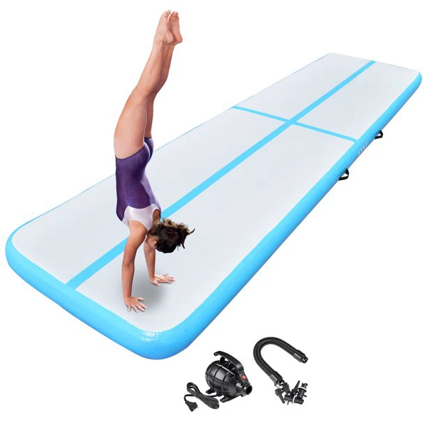 16 Ft Air Track Inflatable Tumbling Mat Gymnastics Training Fitness Home Gym 5M Length For Home Use Cheerleading/Yoga/Water
16 Ft Air Track Inflatable Tumbling Mat Gymnastics Training Fitness Home Gym 5M Length For Home Use Cheerleading/Yoga/Water