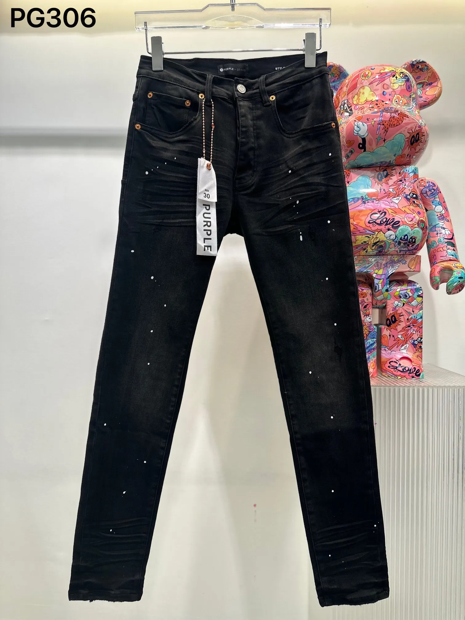 Purple Brand Men's Sale Distressed demin Skinny Ripped Streetwear Damaged Rhinestones Painted Slim Fit Stretch Destroyed Jeans
Purple Brand Men's Sale Distressed demin Skinny Ripped Streetwear Damaged Rhinestones Painted Slim Fit Stretch Destroyed Jeans