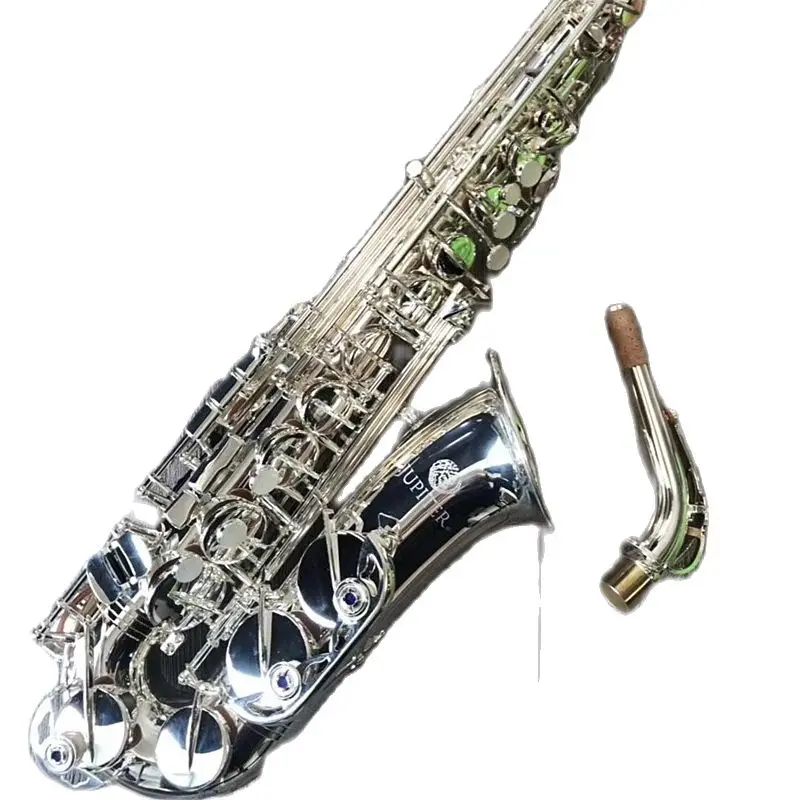 Jupiter JAS 700Q Alto Eb Tune Saxophone Brass Nickel Silver Plated BodyMusic Instrument E-flat Sax with Case
Jupiter JAS 700Q Alto Eb Tune Saxophone Brass Nickel Silver Plated BodyMusic Instrument E-flat Sax with Case