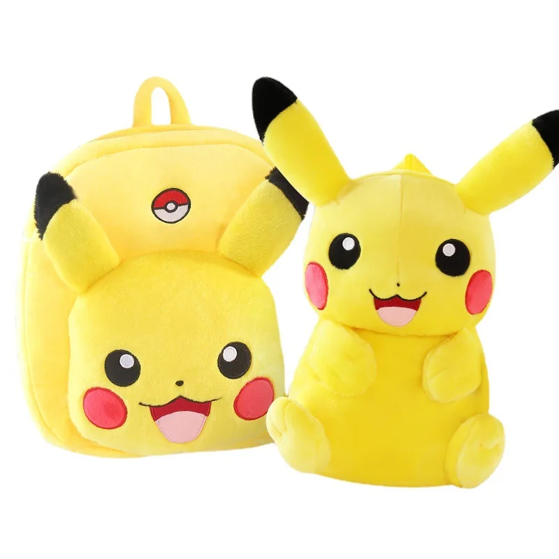 Pokemon Bag Pikachu Soft Cute Big Dolls Backpack New Personality Girl Pokémon Backpack Children Birthday Christmas Useful Gifts
Pokemon Bag Pikachu Soft Cute Big Dolls Backpack New Personality Girl Pokémon Backpack Children Birthday Christmas Useful Gifts