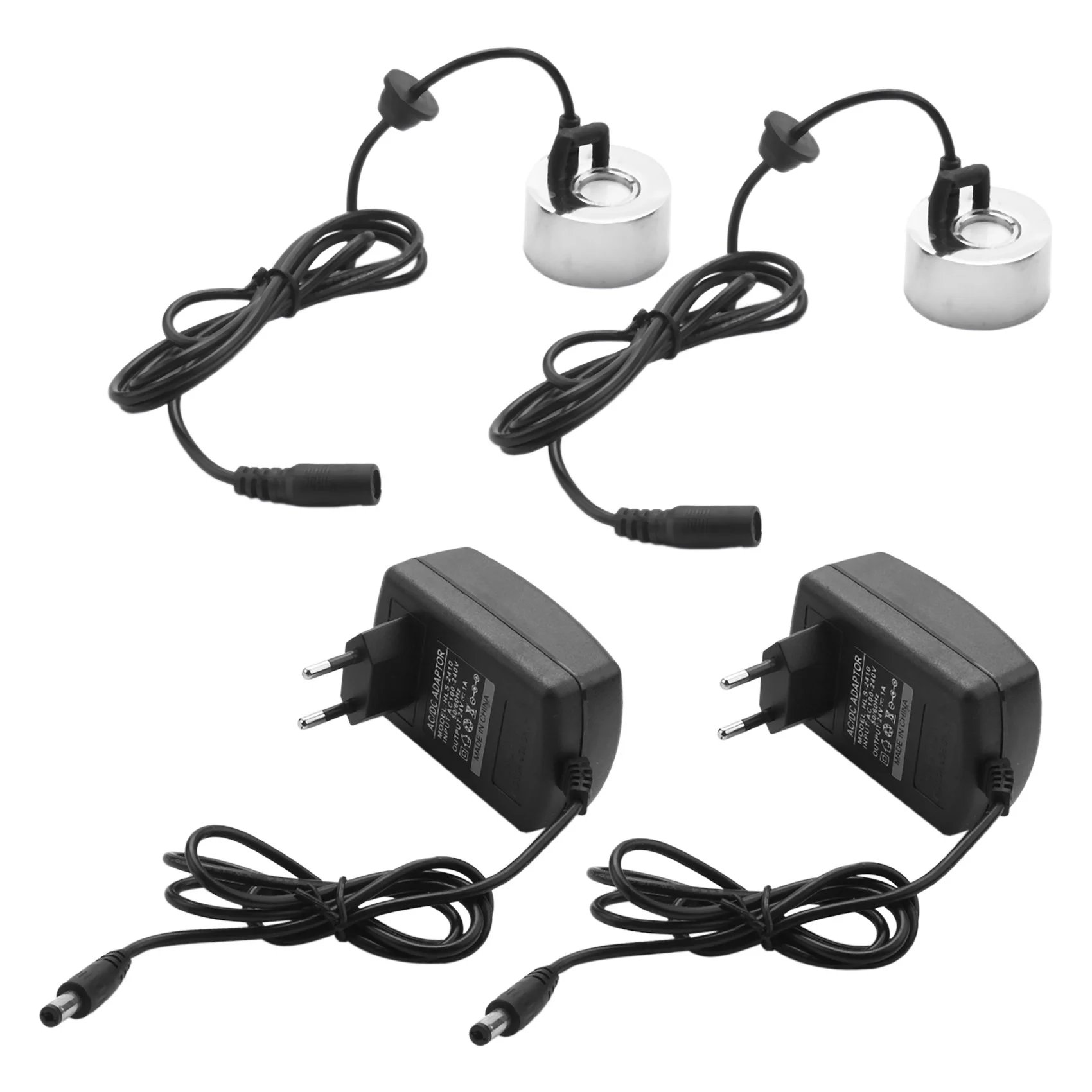 Увлажнитель ультразвуковой с вилкой, 45 мм, 24 В, 2 шт.
Увлажнитель ультразвуковой с вилкой, 45 мм, 24 В, 2 шт.