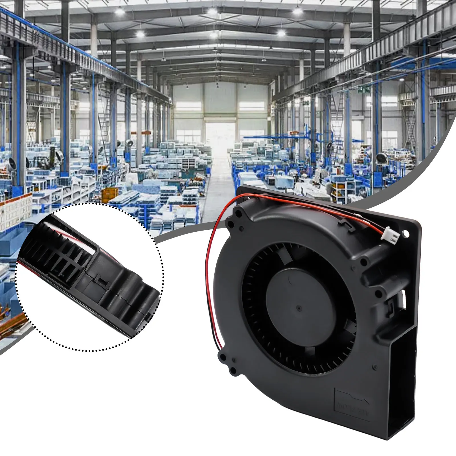12032 Blower Fan 120x120x32mm AC 110V-240V Air Volume Fan Blower Fan Centrifugal Turbo Cooling Fan DC 5V/12V/24V
12032 Blower Fan 120x120x32mm AC 110V-240V Air Volume Fan Blower Fan Centrifugal Turbo Cooling Fan DC 5V/12V/24V