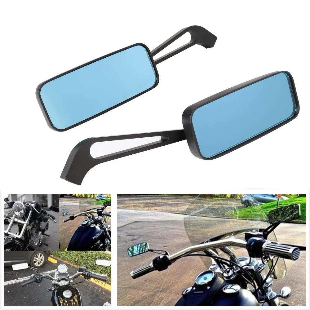 Black 8mm 10mm Motorcycle Rear View Side Mirrors for Harley Honda Yamaha Kawasaki Street Sports Bike Chopper Cruiser Universal
Black 8mm 10mm Motorcycle Rear View Side Mirrors for Harley Honda Yamaha Kawasaki Street Sports Bike Chopper Cruiser Universal