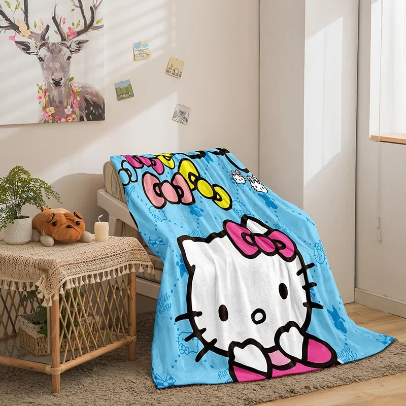 New Sanrio Kuromi Double-sided Flannel Digital Printing HelloKitty Cute Hello Kitty Blanket Cover Blanket Nap Blanket Best Gift
New Sanrio Kuromi Double-sided Flannel Digital Printing HelloKitty Cute Hello Kitty Blanket Cover Blanket Nap Blanket Best Gift