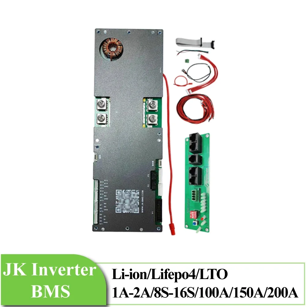 JK Inverter BMS PB2A16S20P 1A 2A Active Balance 8S 16S 24V 48V 100A 150A 200A CAN RS485 RS232 Energy Storage Lifepo4/Li-ion/LTO
JK Inverter BMS PB2A16S20P 1A 2A Active Balance 8S 16S 24V 48V 100A 150A 200A CAN RS485 RS232 Energy Storage Lifepo4/Li-ion/LTO