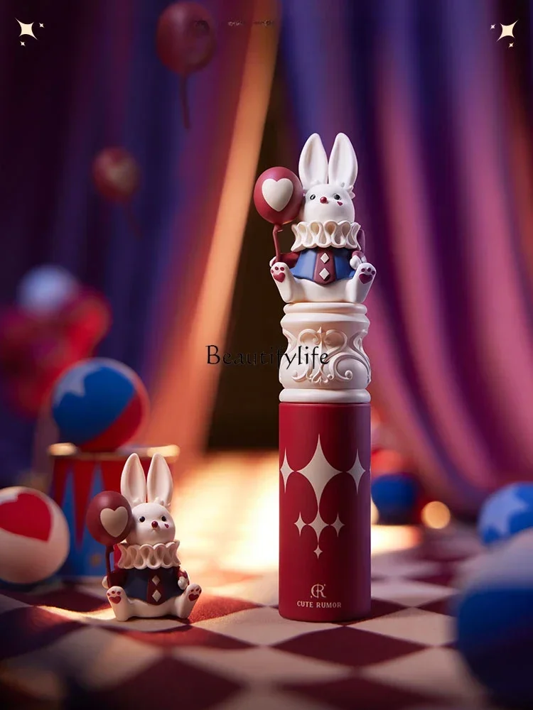 

Lip Balm Rabbit Lip Lacquer Long-Lasting Moisturizing Soft Mist Matte