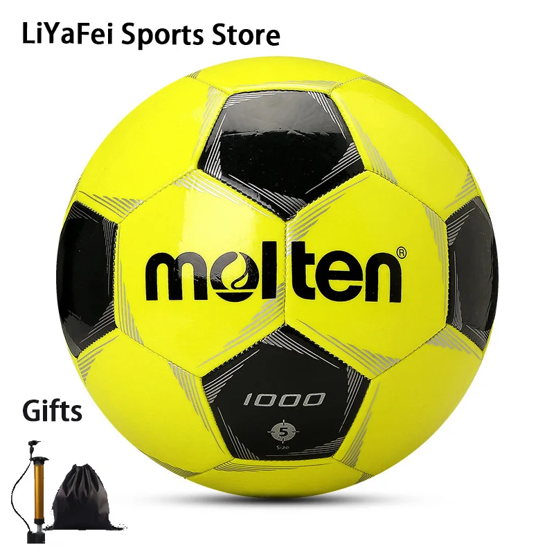 

New Molten Size 4 5 Footballs Youth Adults Training Match Soccer Balls Outdoor Indoor Standard Futsal Football Free Gifts