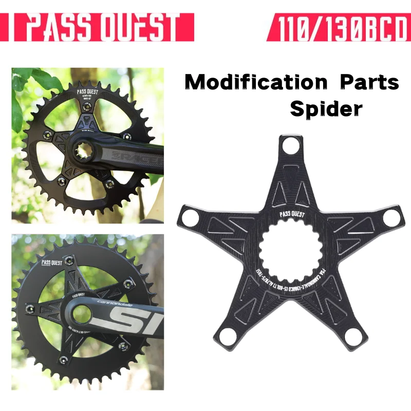 Детали для модификации PASS QUEST Spider forRaceface FSA Cannondale 110/130BCD 4/5 Claw Road Bike
Детали для модификации PASS QUEST Spider forRaceface FSA Cannondale 110/130BCD 4/5 Claw Road Bike