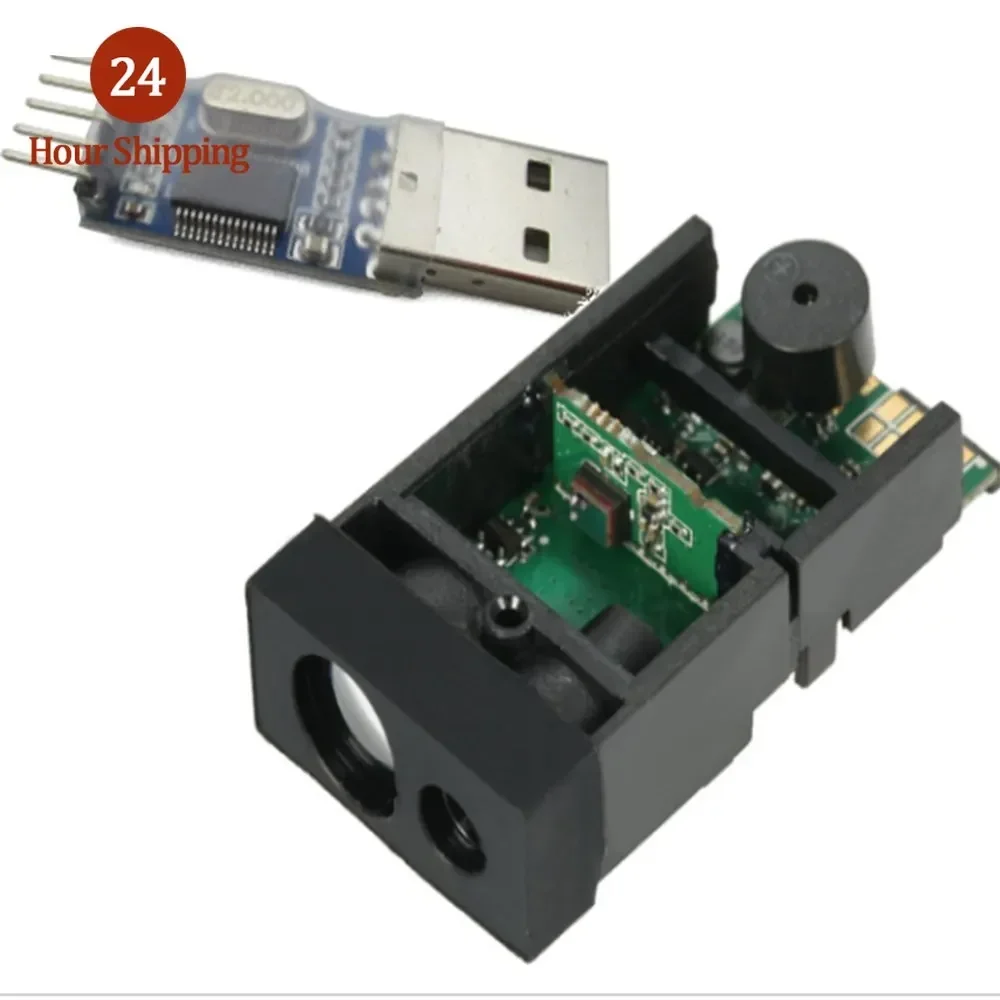TTL level of 50-meter laser ranging module sensor is connected with single chip microcomputer to RS232 485 serial port
TTL level of 50-meter laser ranging module sensor is connected with single chip microcomputer to RS232 485 serial port