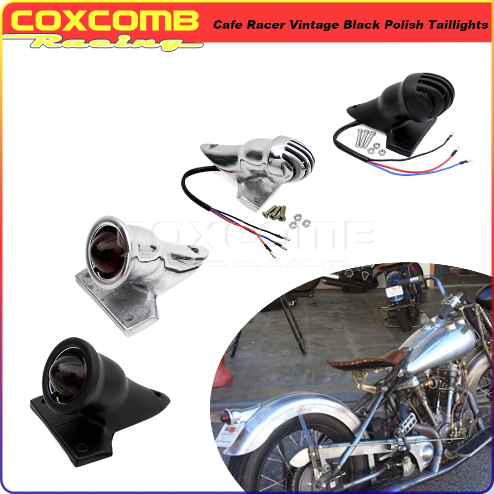 Polish Motorbike LED Tail Brake Light Crocker Tail Lamp Vintage Taillights For Honda BMW Chopper Bobber Cafe Racer Sportster
Polish Motorbike LED Tail Brake Light Crocker Tail Lamp Vintage Taillights For Honda BMW Chopper Bobber Cafe Racer Sportster