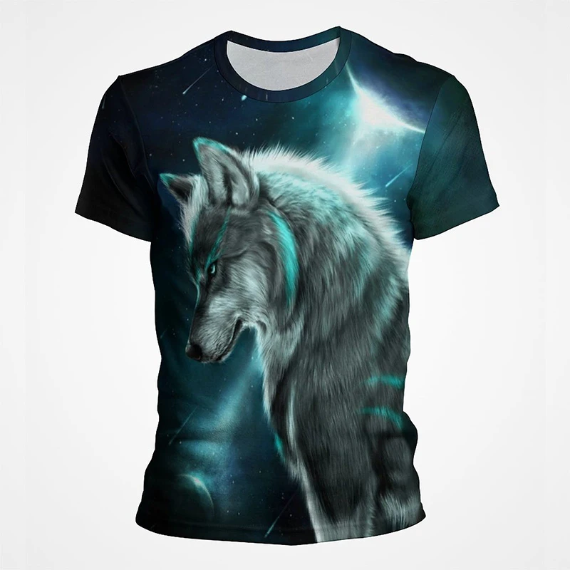 2022 New 3D Print Wolf Short Sleeve Tops Men Women Children Casual T-shirt Summer Fashion Streetwear Horror Cool T shirt
2022 New 3D Print Wolf Short Sleeve Tops Men Women Children Casual T-shirt Summer Fashion Streetwear Horror Cool T shirt