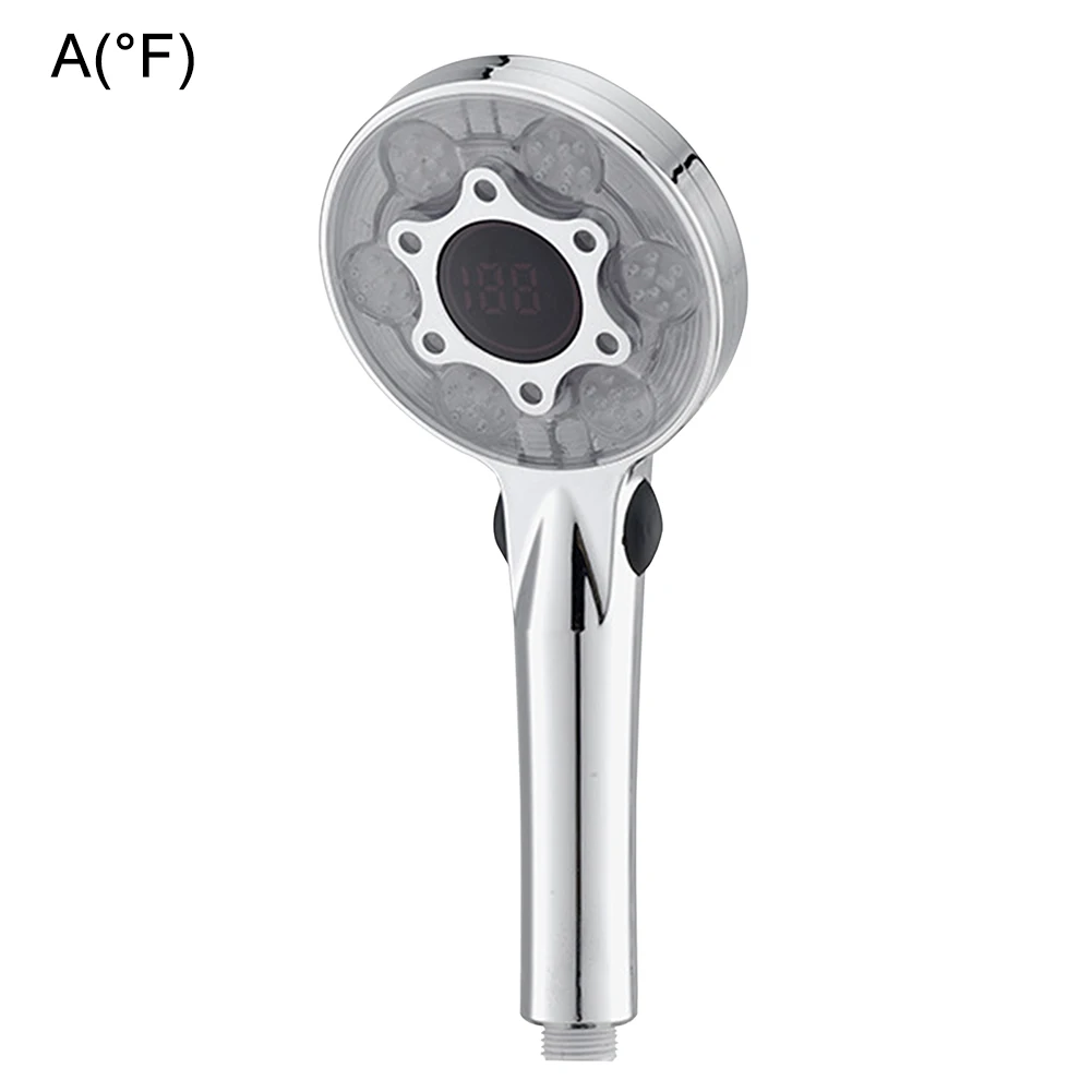 For Bathroom ABS Accessories Digital Display High Pressure Handheld LED Shower Head Replacement Color Changing Leakproof 3 Modes
For Bathroom ABS Accessories Digital Display High Pressure Handheld LED Shower Head Replacement Color Changing Leakproof 3 Modes