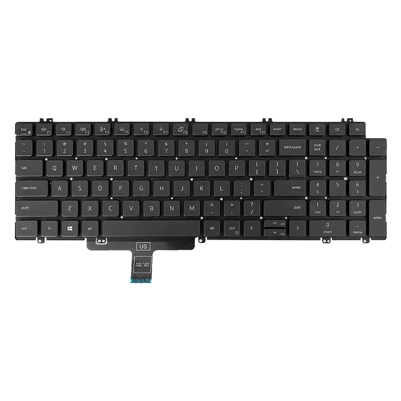 New Original Laptop Keyboard For DELL Latitude 5520 5521 5530 5531 Precision 3560 3561 New Original Laptop Keyboard For DELL Latitude 5520 5521 5530 5531 Precision 3560 3561