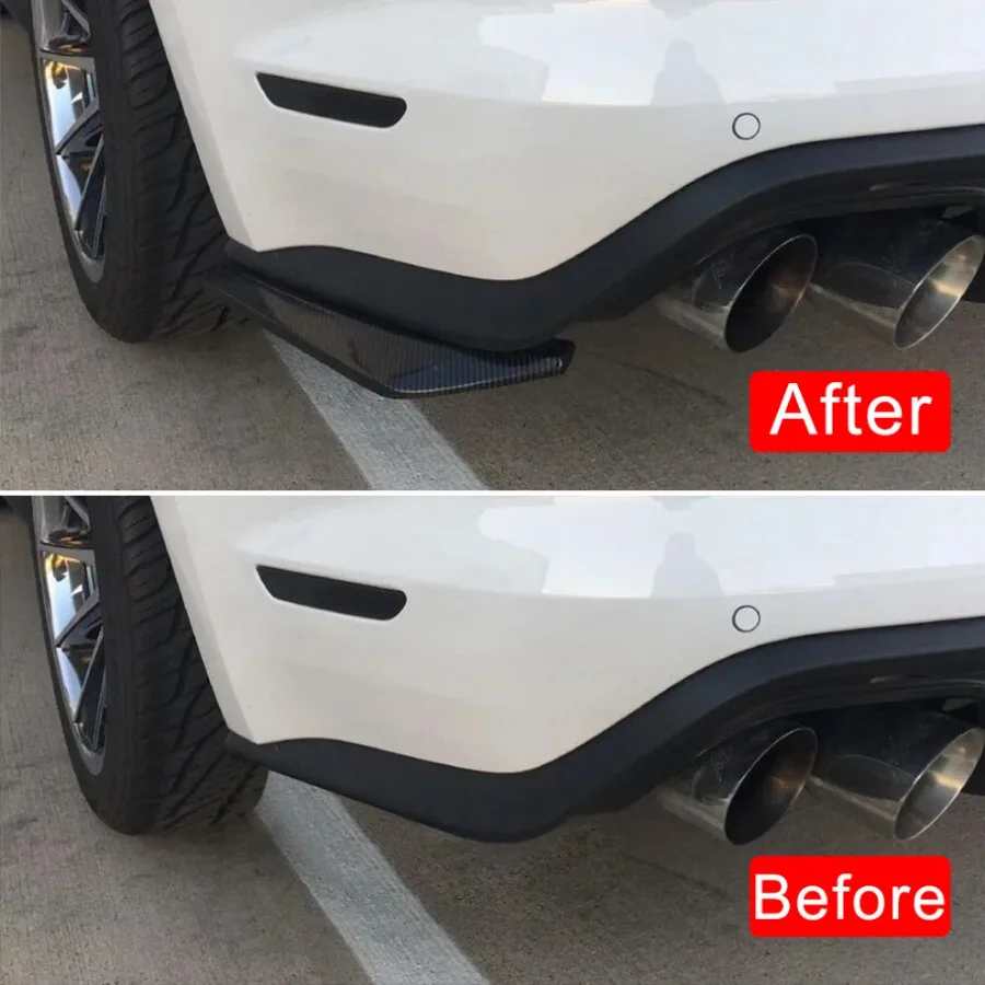 2X Car Carbon Fiber Bumper Strip Lip Spoiler Diffuser Splitter Scratch Protector Look Winglets Side Skirt Extension Universal
2X Car Carbon Fiber Bumper Strip Lip Spoiler Diffuser Splitter Scratch Protector Look Winglets Side Skirt Extension Universal