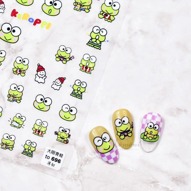Thin Tough 696 Hot Adhesive Cute Nail Stickers Japanese Stickers Nail Stickers Keroppi
Thin Tough 696 Hot Adhesive Cute Nail Stickers Japanese Stickers Nail Stickers Keroppi