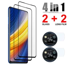 4 in 1 Tempered Glass For Xiaomi Poco M3 Pro 5G X3 NFC X2 Poco F3 M2 Pro Screen Protector Camera Lens Film For Poco X3 Pro Glass
4 in 1 Tempered Glass For Xiaomi Poco M3 Pro 5G X3 NFC X2 Poco F3 M2 Pro Screen Protector Camera Lens Film For Poco X3 Pro Glass